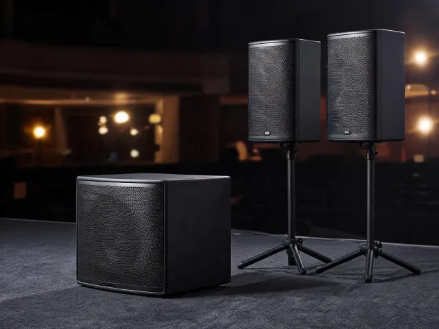Professional subwoofer stack